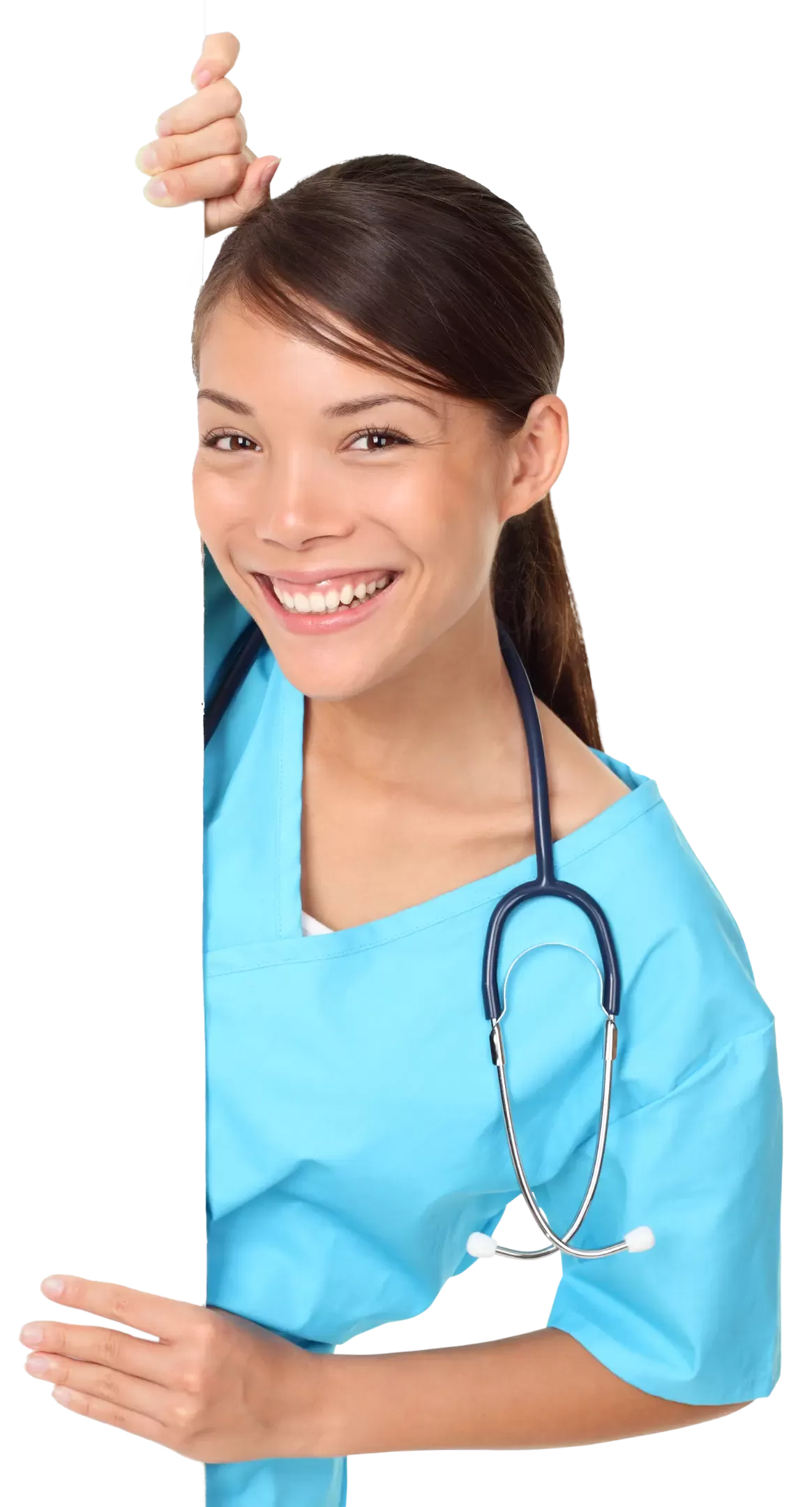 Sestra v čekárně Neklepat CZ